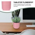 thumbnail image 4 of 3pcs Home Plant Containers Decorative Balcony Plant Pots Breathable Flowerpots, 4 of 7