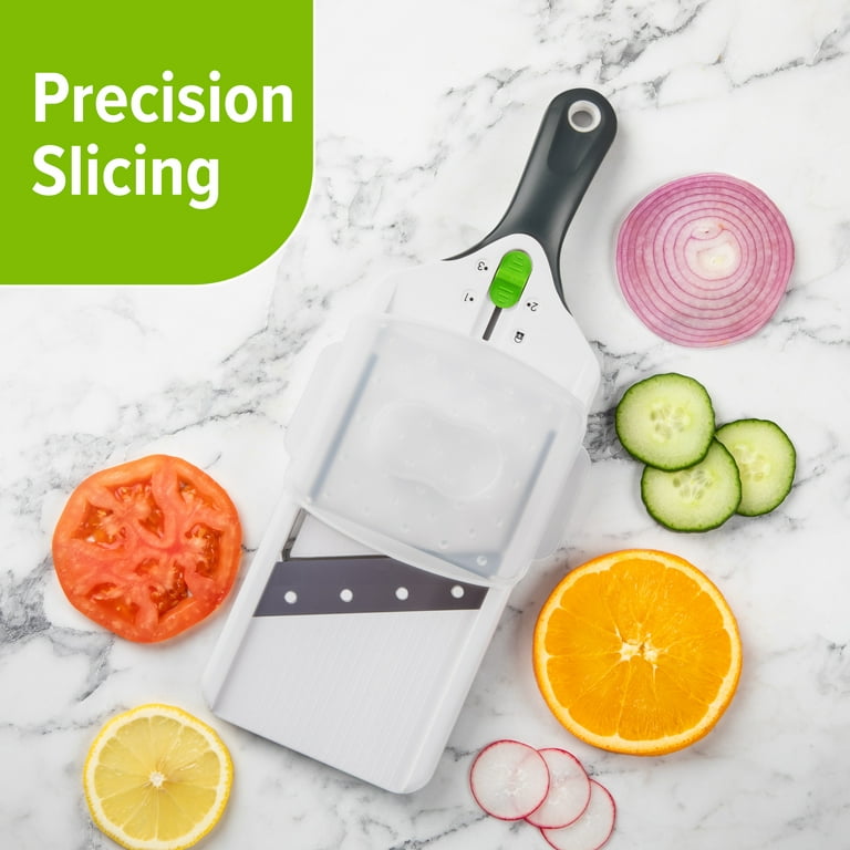 Adjustable Quick & Easy Handheld Fruit & Vegetable Mandoline Slicer -  Coupon Codes, Promo Codes, Daily Deals, Save Money Today