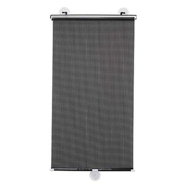 Sovob Window Sunshade with Suction Cup No Drilling Window Blinds UV Protection Heat Insulation Sunshades for Bathroom, Balcony, Office 17.72x49.21''
