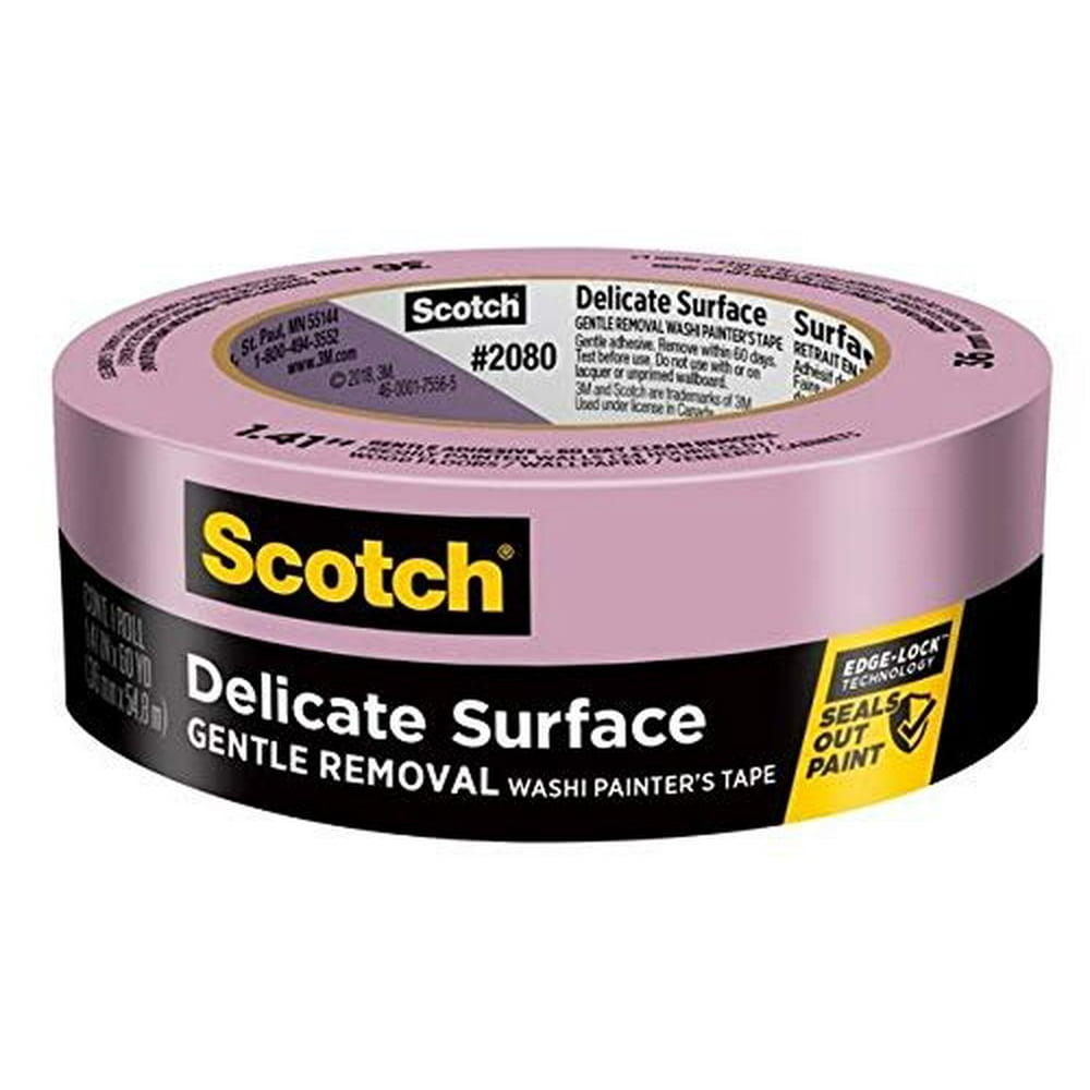 3M ScotchBlue 2080 SafeRelease Delicate Surfaces Painters Masking