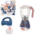 thumbnail image 2 of Kjfeif Pretend Play Kitchen Appliance Toy Set, Includes Coffee Maker, Mixer, and Toaster with Realistic Lights and Sounds, Interactive Role-Play for Kids, 2 of 7