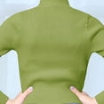 thumbnail image 6 of mgoYE Girl's Dance Wrap Sweater Ballet Top Warm up for Leotards, Dress(Green,140), 6 of 8