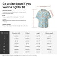 thumbnail image 5 of Kdxio Men's Hawaiian Shirt for Men Short Sleeve Shirt Corgi Dog 1 Summer Casual Holiday Beach Button Down T-Shirts, 5 of 5