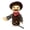 H-cowboy, variant on NCQ 16"Puppet Entriloquist Puppet,Hand Puppets for Kids Plush Detective Puppets for Adults with Removable Mouth Puppets for Kids Ages 4-8,Hand Puppets for Adults with Scalable Puppet Control Rod