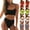 Black, variant on Jacenvly Plus Size Bikini Swimsuits for Women Breathable Women Scoop Neck Cut Out Front Lace Up Back High Cut Monokini One-Piece Swimsuit Multicolor New Style Summer Beach Dresses Black