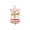 D, variant on Carousel Cake Topper Music Box Rotating Ornament for Birthday and Christmas Table Decoration Mechanical Melody Display Piece