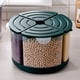 thumbnail image 1 of Jarra Giratoria de Grano de Partición, Cubo de Arroz de Cocina, Contenedor de Almacenamiento de Alimentos, Jarra de Alimentos Sellada de Gran Capacidad con Tapa, 1 of 4