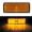 White, Amber, Red, variant on Tebru LED Tail Brake Light, Universal Motorcycle Scooter Moped Rectangle LED Reflector Tail Brake Light Stop Lamp, Tail Brake Light