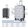 thumbnail image 5 of Haiem World Travel2 Luggage Cover Printed Suitcase Covers for Luggage Elastic Washable Suitcase Protector Fits 18-32 Inch Luggage-Medium, 5 of 8