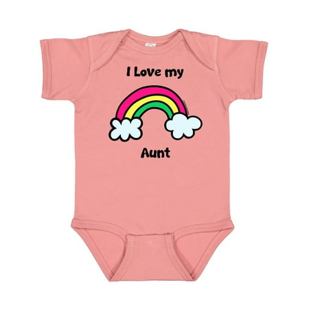 

Inktastic I Love my Aunt Gift Baby Boy or Baby Girl Bodysuit