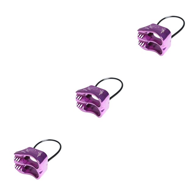 Eigraketly Dispositivo portátil Belay Rappel Anillo de seguridad antitorsión Dispositivo Belay Mosquetón de escalada al aire libre Type1 NO1