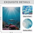 thumbnail image 3 of Diamond Art Kits for Adults - 5d Shark Coral Reef Sunlight Ocean Diamond Painting for Adults, Diamond Art for Adults Beginners, Diamond Painting Kits for Adults for Home Wall Decor, 3 of 7
