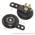 thumbnail image 4 of Suitable for Kit de bocina eléctrica for motocicleta, resistente al agua, redonda, potente, apta for bicicleta, scooter, 12 V, 48 V, 60 V, 105 dB, 4 of 4