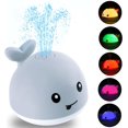 thumbnail image 1 of Love Sunshine Juguetes De Baño para Bebés, Ballena De Juguetes para Bebés, Juguetes De Baño Iluminados, Juguetes De Bañera con Aspersores para Niños Pequeños, Niños, Niños, Niñas, Juguete De Baño, 1 of 4
