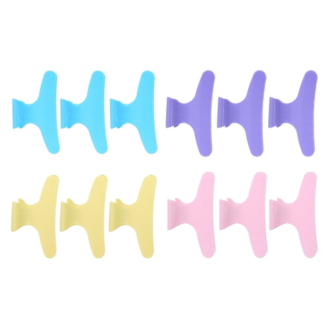Pinza para el cabello con mariposa, 12 unids/set, pasador para el cabello con mariposa, accesorios para el cabello, características líderes en su clase