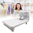 thumbnail image 3 of Maxmartt Mini Sewing Machine Extension Table Suitable for 505A Portable Sewing Machine, PP White, 3 of 9