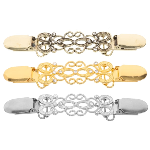 unbranded 3Ud De Suéter Con Clips De Aleación Multicolor Para Uso Casual Y Formal