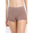 thumbnail image 3 of GILBIN'S Women Seamless Stretch Boyshort Panties Various Styles (Pack of 6) (Black Beige Taupe Heather Grey), 3 of 5