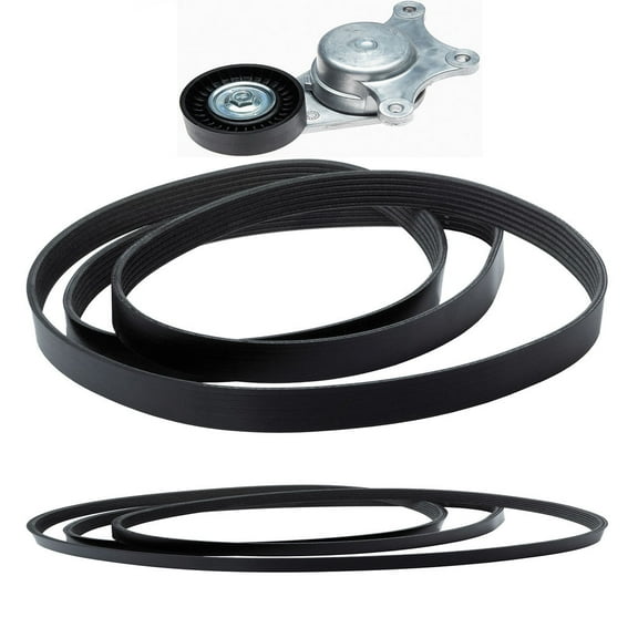 Serpentine Belt Drive Component Kit Fits select: 2007-2011 FORD EDGE, 2011 FORD EXPLORER