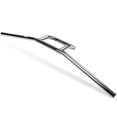 thumbnail image 5 of Krator Motorcycle Handlebar 7/8" Chrome Box Window Attack Style Compatible with Harley Davidson Road Glide Custom Ultra, 5 of 6
