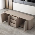 thumbnail image 3 of Corner Office Desk Standing Manicure Luxury Work Desk Drafting Stand Up Compact Japanese Schreibtisch Home Office Accessories My Lux Decor Round, 3 of 11