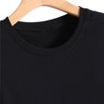 thumbnail image 5 of LSLJS Débardeurs à Col Rond pour Femmes Mode Décontractée T-Shirt à Manches Courtes Imprimé Lettre Blouse, 5 of 5