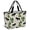 Green, Black, Beige, variant on Black Green Moose Beach Bag for Women, Large Breathable Mesh Beach Tote Bag, Modern Animals Trees Watercolor Sandproof Lightweight Travel Bags for Vacation Picnic Swimming Pool 15.7"x15.7"x9.1"