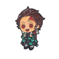 thumbnail image 1 of Demon Slayer Animation Game Peripheral Toys Tanjirou Nezuko Metal Brooch Badge Q-Version Decorations Anime Action Collection, 1 of 1