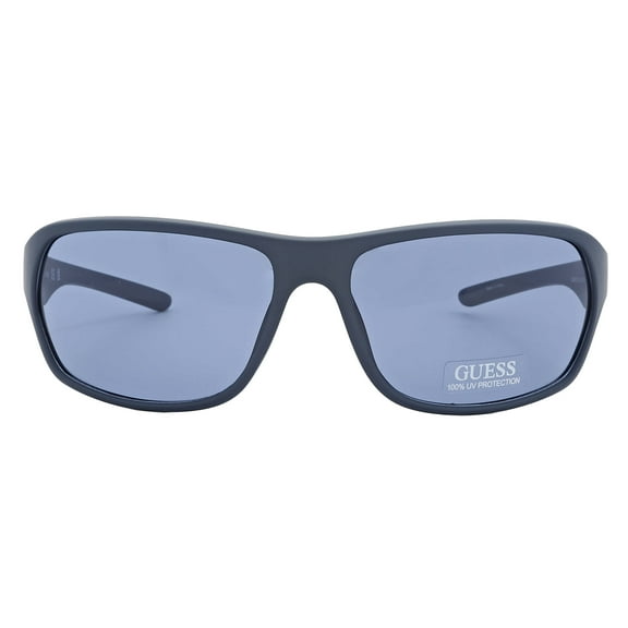 Guess Factory Blue Wrap Men's Sunglasses GF0209 92V 63