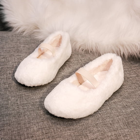LITINKIMI 1 Pair Shoes for Toddler Girls TPR White Soft Sole Shoes for Toddlers Daily Life