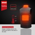 thumbnail image 2 of Chaleco Calefactable Para Hombres Y Mujeres, Chaqueta Calefactable Eléctrica USB Con 4 Zonas De Calefacción Para Deportes Al Aire Libre ANGGREK  Otros, 2 of 8