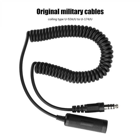 Ccdes Headset Cord U 92a U To U 174 U Helicopter Military Headphone Extension Line Cable Helicopter Headphone Extension Line Walmart Canada Ccdes Headset Cord U 92a U To U 174 U Helicopter Military Headphone Extension Line Cable Helicopter Headphone Extension Line Walmart Canada