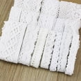 thumbnail image 2 of (5 metros/rollo) cintas de red de encaje bordado de algodón blanco adorno de tela DIY decorar costura materiales artesanales hechos a mano, 2 of 5