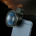 thumbnail image 4 of Lente de teléfono móvil con 2 funciones, lente gran angular de 0,45X y lente de cámara Macro HD para iPhone y teléfono Android, 4 of 8