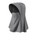 thumbnail image 1 of 1 Uds. Máscara de protección solar cubierta de verano para conducir protección del cuello chal sombra protección UV polvo transpirable seda de hielo, 1 of 5