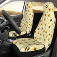 thumbnail image 2 of Sikiie Sunflowers Bee Car Seat Protector 2 Pack Car Seat Cushion Mat, Car Seat Covers for SUV, Truck, Van, 2 of 7