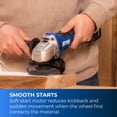 thumbnail image 6 of Kreg 20V Ionic Drive 4 1/2" Angle Grinder, 6 of 12