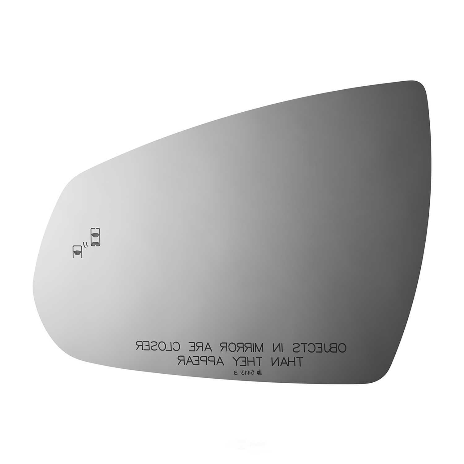 Burco Side View Mirror Replacement Glass - Clear Glass - 5413B