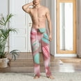 thumbnail image 2 of Fotbe Pastel Macarons Delight Pantalones de Pijama para Hombre, Pantalones de Dormir, Pantalones de Casa con Cintura Ajustable y Bolsillos-Small, 2 of 6