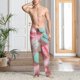 thumbnail image 2 of Fotbe Pastel Macarons Delight Pantalones de Pijama para Hombre, Pantalones de Dormir, Pantalones de Casa con Cintura Ajustable y Bolsillos-Small, 2 of 6