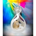 thumbnail image 2 of Ceramic Angel Lion and Lamb Peace Ornament 4.5 inches Religious, 2 of 3