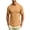 ZA-Khaki t-shirts for men, variant on cllios Men T-Shirts Pleated Shoulder Detail Textured Raglan Short Sleeve Crew Neck T Shirts Solid Color Casual Daily Streetwear Summer Tops