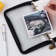 thumbnail image 4 of JZWAL-Standard 6-Ring Glitter Zipper Soft PVC Notebook Cover Protector Round Ring Binder Loose Leaf Folde for Ring-Bound Planner Page (Inner Paper Not Included) (A6), 4 of 4