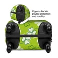 thumbnail image 4 of Easygdp St Patrick's Day7 Print Elastic and Washable Suitcase Protective Cover with Hidden Zipper Fits 18-32 inch Luggage -Small, 4 of 9