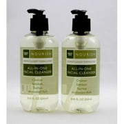 Trader Joe's Nourish All in One Facial Cleanser 250ml 8.45oz X 2 PACK