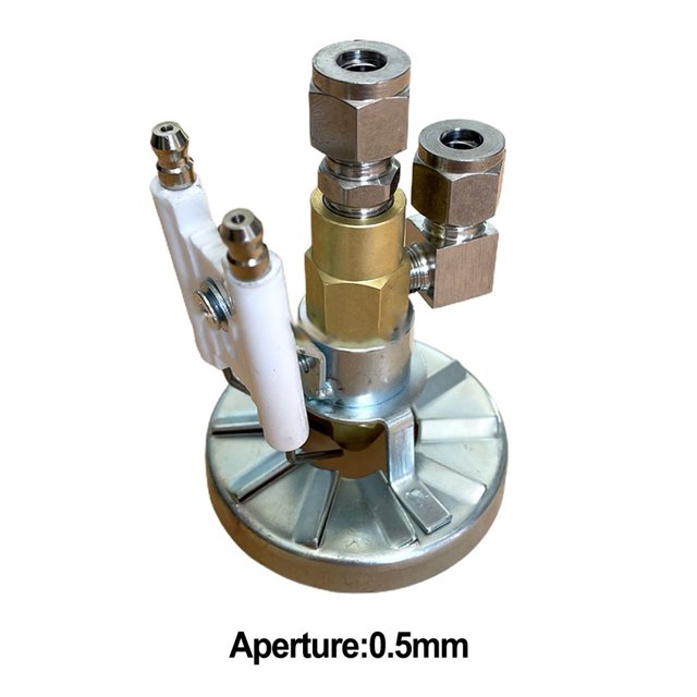 Waste Oil Burner Nozzle Siphon Air Atomizing Spray Nozzle Electrode 0.5-2.0Mm