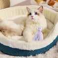 thumbnail image 3 of Yarn Cat Toy Hanging Teething Toy For Play Interactive Chew For Cats Soft Durable Wool Toys, 3 of 4