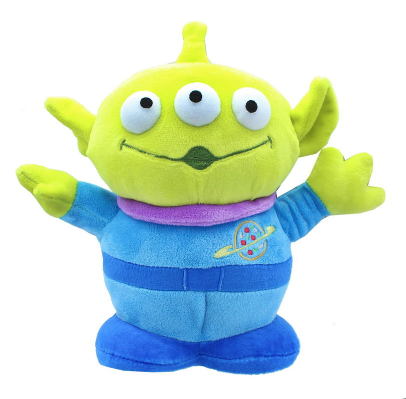 Alien Plush's Toy Soft Stuffy Cuddly Space Aliens Set of 2 9'' & 7'' Green 