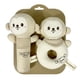 thumbnail image 4 of Set De 2 Sonajas Para Bebe Juguete Peluche Felpa Extra Suave DARA BABY  Jug0039_3, 4 of 4