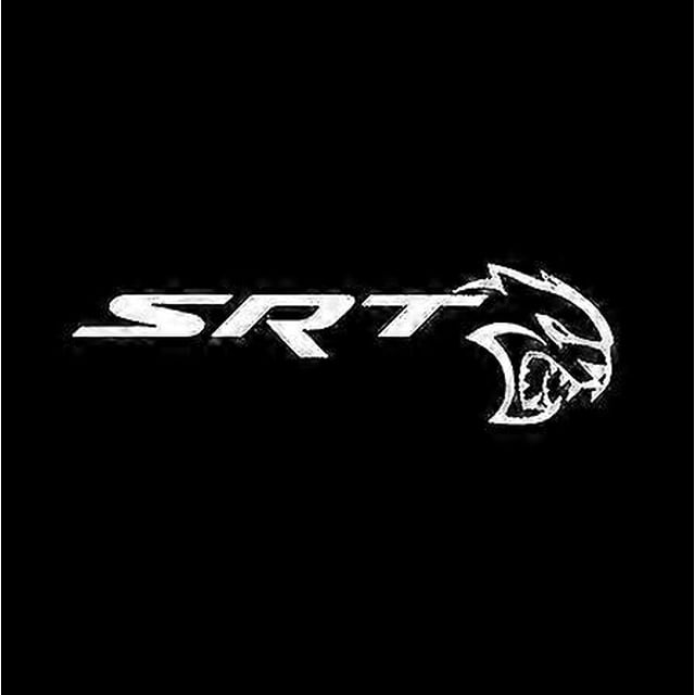2pcs Car Door Logo Light Projector Ghost Shadow Courtesy Welcome Light For Dodge Challenger Demon Scat Pack Rt Srt Sxt Gt Se